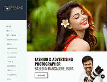 Tablet Screenshot of prasadphotography.com
